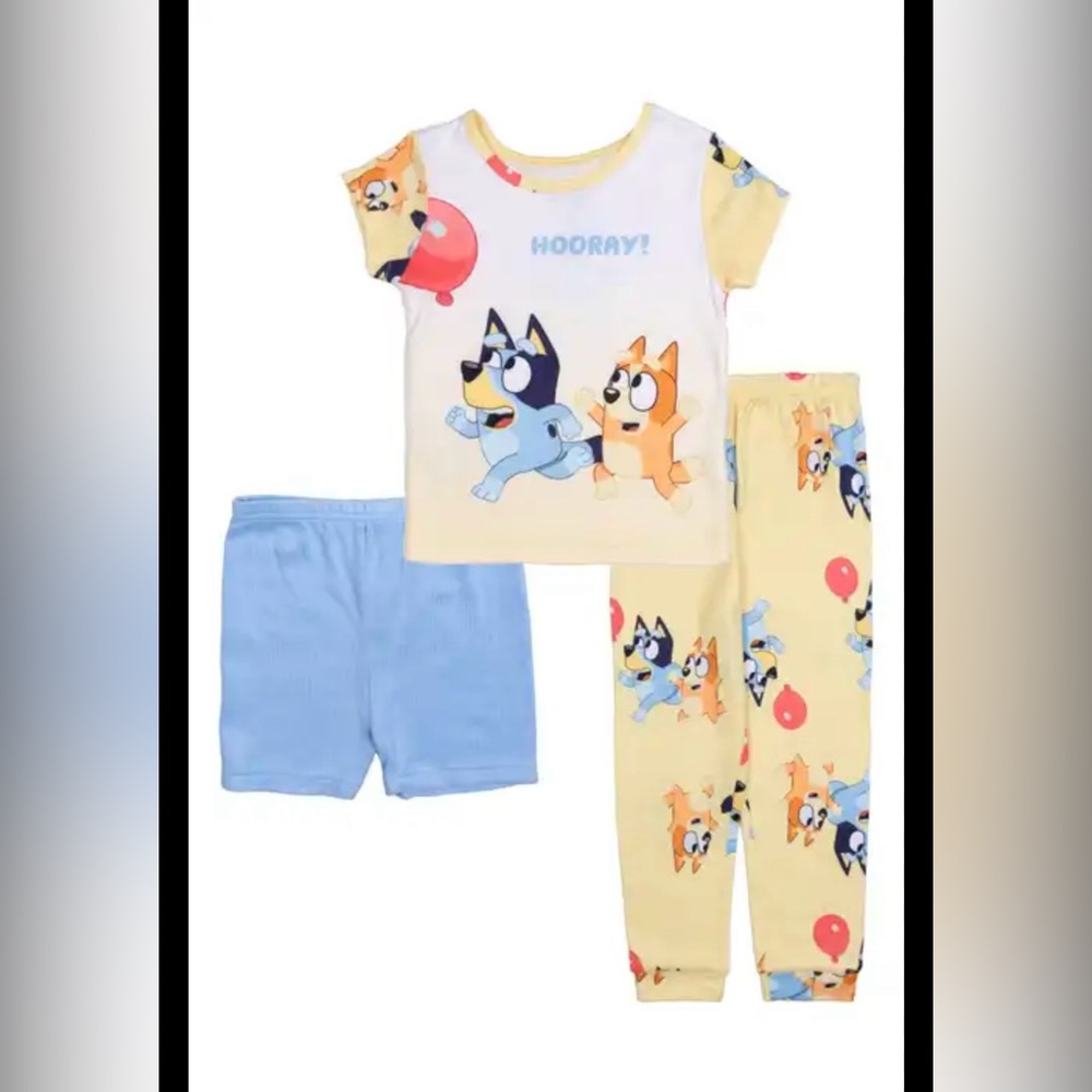 Toddler Bluey 3 piece pajama set BNWT